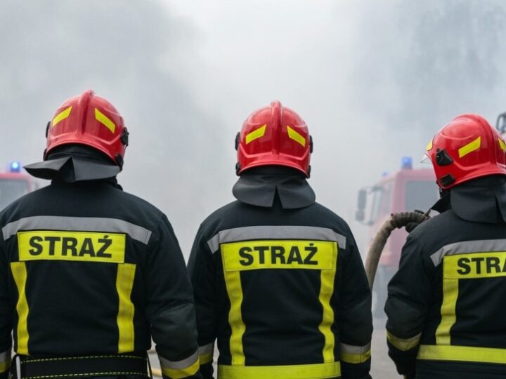 Pożar poddasza w Starych Budach: strażacy w akcji bez poszkodowanych