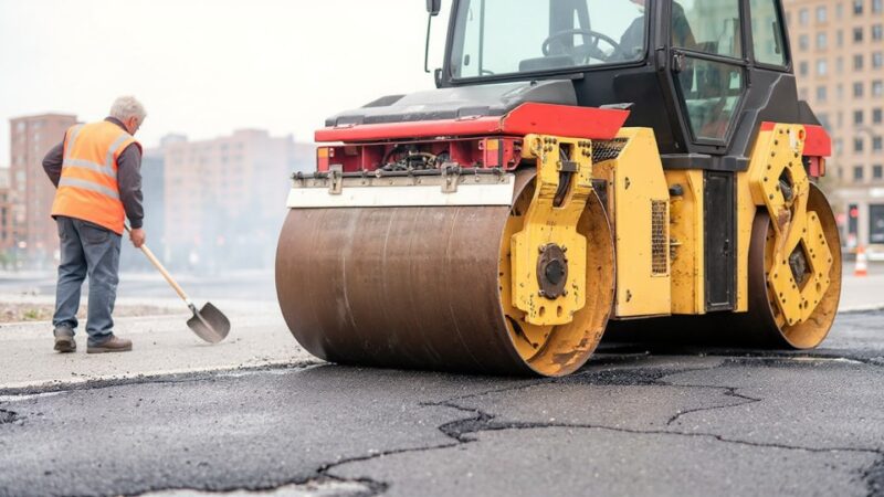 Milanówek modernizuje drogi – burmistrz podpisuje umowę z firmą EFEKT