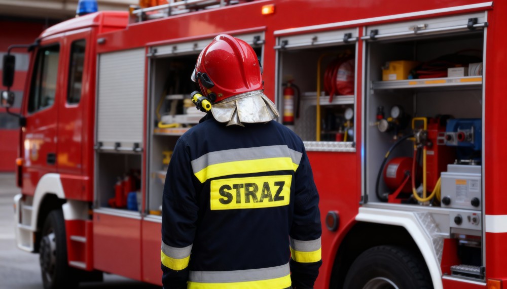 Nowe życie pomieszczenia socjalnego w OSP Skuły dla strażaków