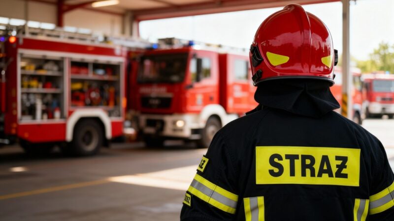 Nowy zarząd OSP Jaktorów i wyróżnienia dla zasłużonych druhów podczas walnego zebrania