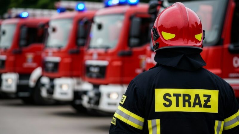 Grodzisk Mazowiecki: Strażacy doskonalą umiejętności w ćwiczeniach ratunkowych