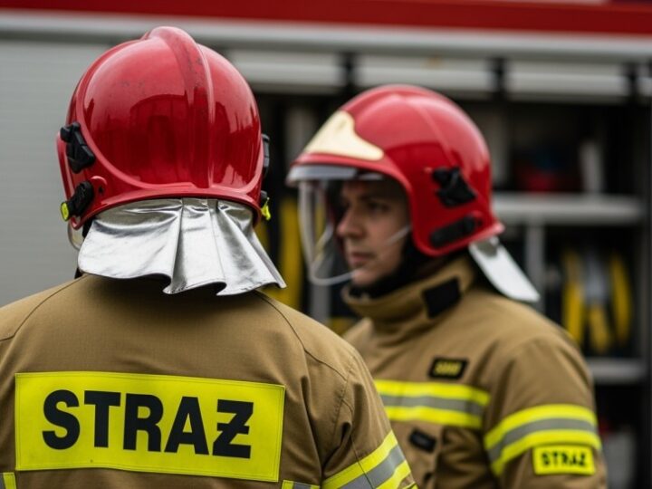 Transtom przekazuje pralkę dla Ochotniczej Straży Pożarnej w Grodzisku Mazowieckim
