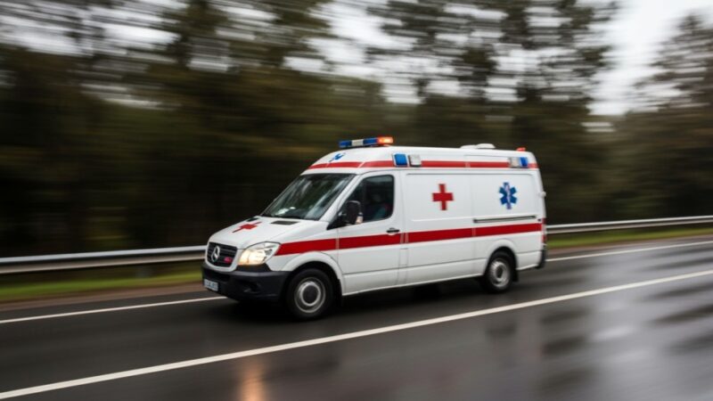 Wypadek wiatrakowca w Baranowie: straż pożarna gasi ogień i ratuje poszkodowanych