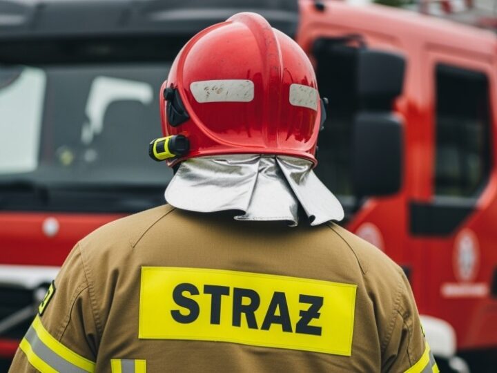 Nowe nogawice antyprzecięciowe dla strażaków z Grodziska Mazowieckiego
