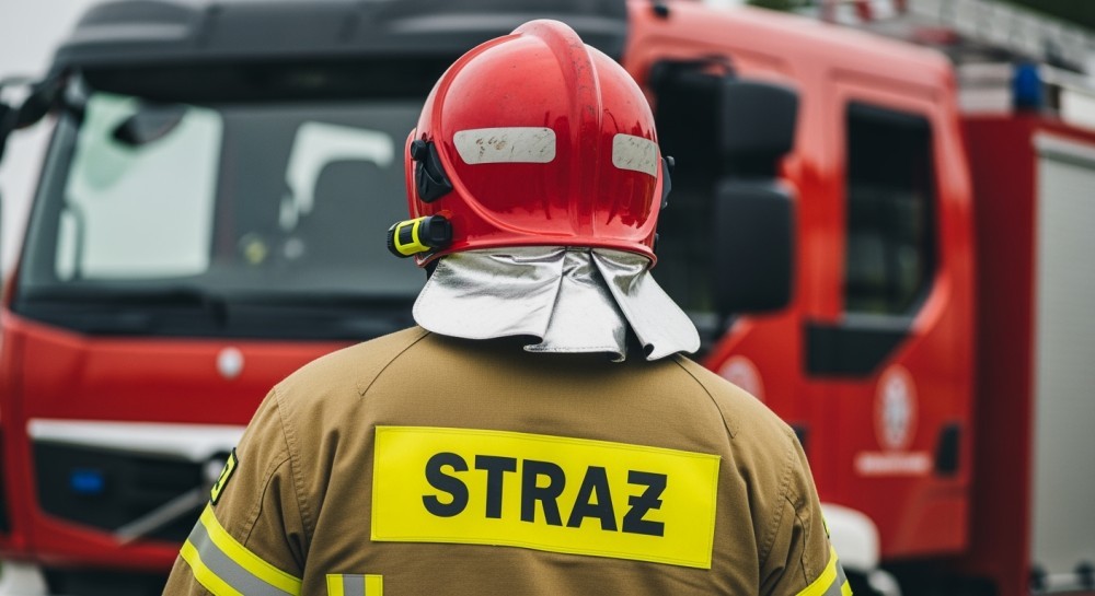 Nowe nogawice antyprzecięciowe dla strażaków z Grodziska Mazowieckiego
